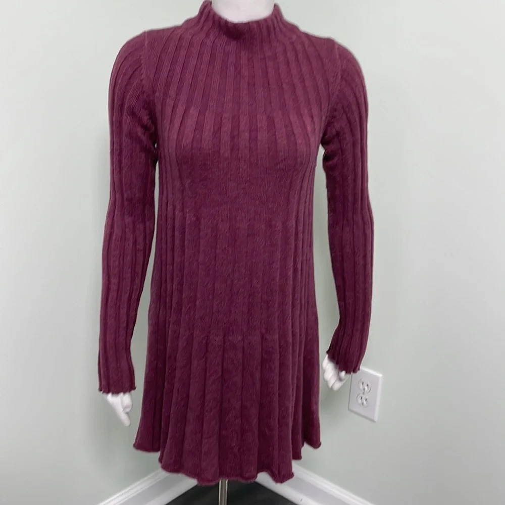 ANTHROPOLOGIE Rosie Neira Thelma Sweater Tunic Dress - Picture 4 of 9